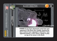 Black Analysis - C5 - Foil